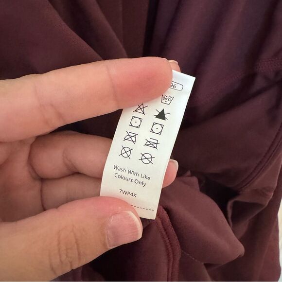 Halara Buckle Tie Back 2-in-1 Pocket Dance Active Dress NWT Size Large - Fig - Picture 11 of 11